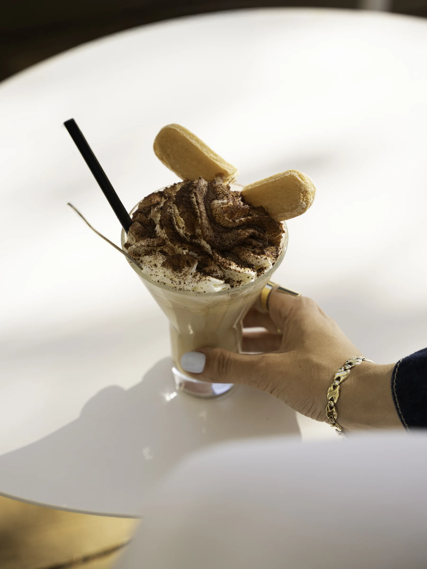 Tiramisu moka desert